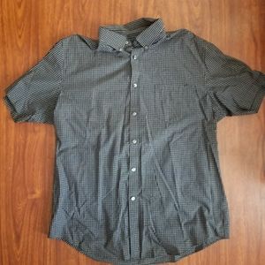 Casual Button Down Collar Plaid Shirt